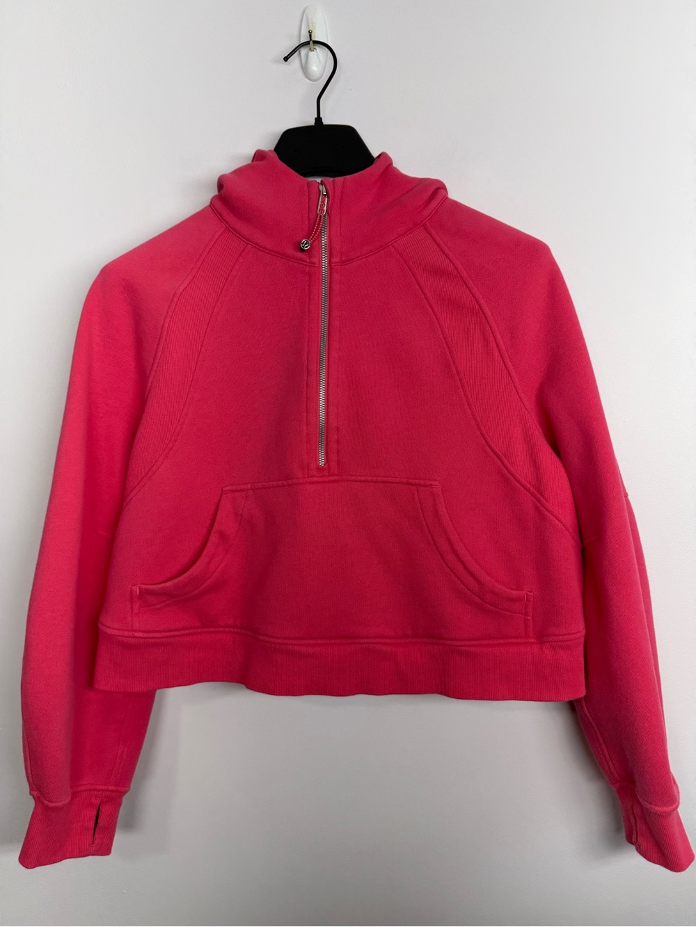 117: Lululemon Scuba Oversized Half-Zip Hoodie Glaze Pink? Size M/L